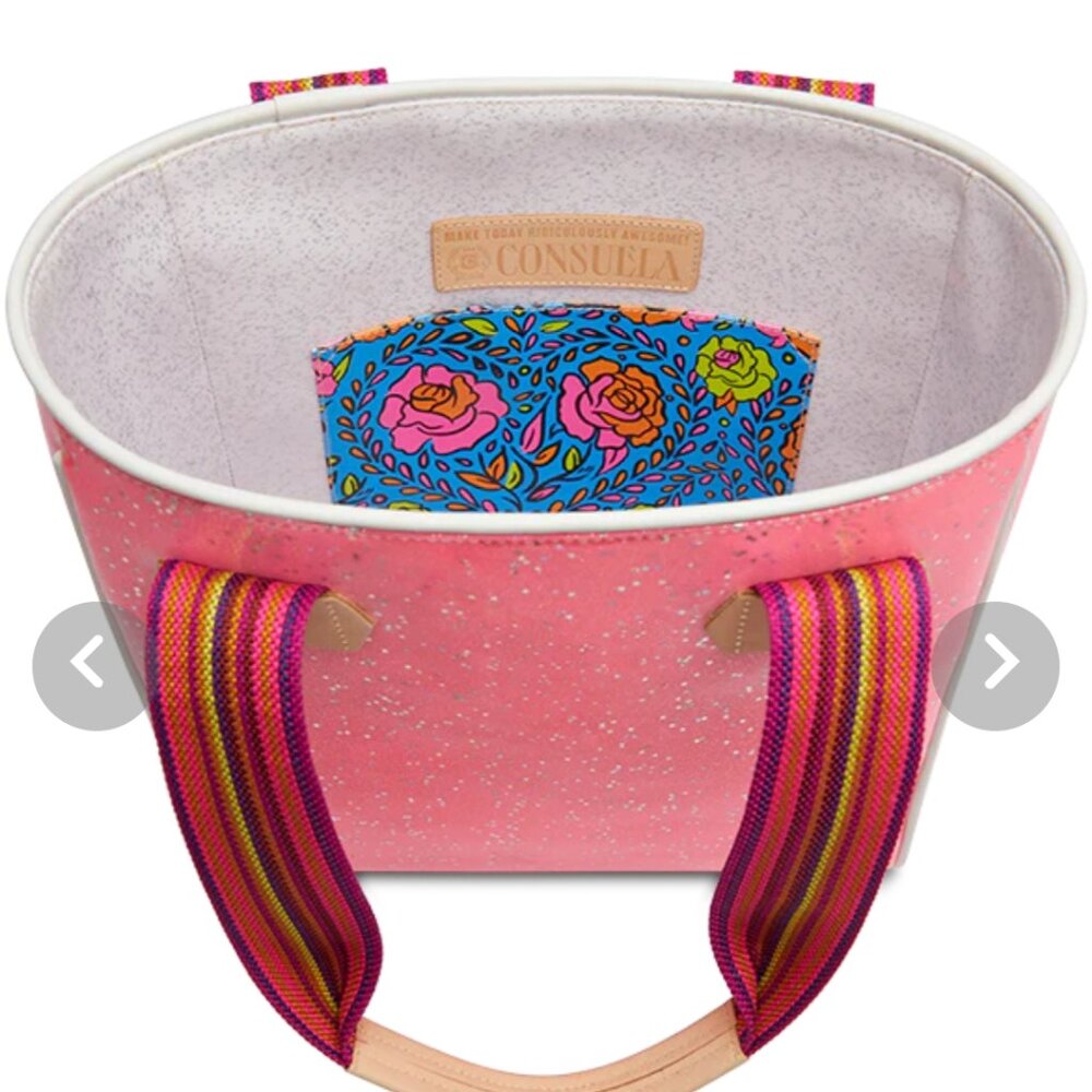 NWT....Consuela Summer Classic tote. Gorgeous brand new bag! - Picture 2 of 5